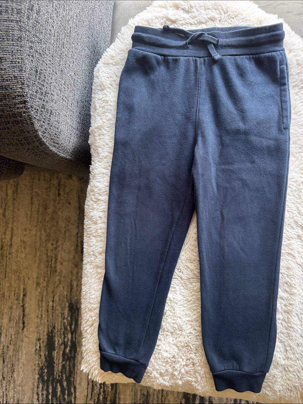 Tommy Bahama Kids size 5/6 Navy Fleece Jogger Pants -